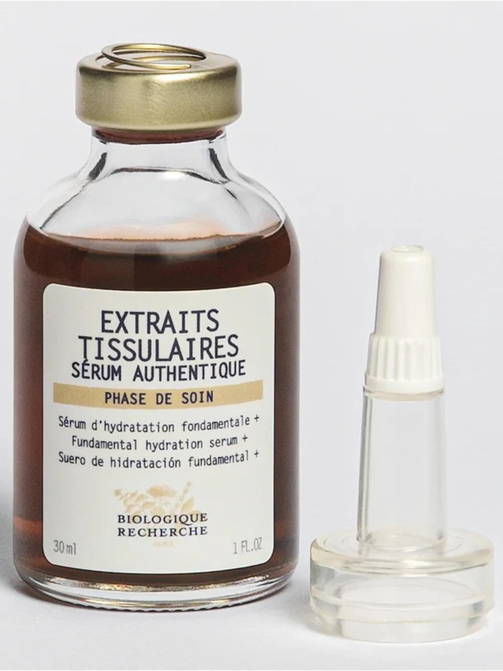 Biologique Recherche Paris. Extraits Tissulaires Hydration Serum. 30ml / 1 FL.OZ